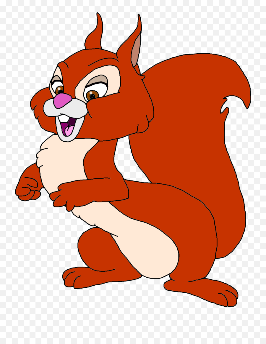 Red Fox Illustration Squirrel Surly Drawing - Squirrel Free Cartoon Png Image Red Squirrel Emoji,Squirrel Clipart