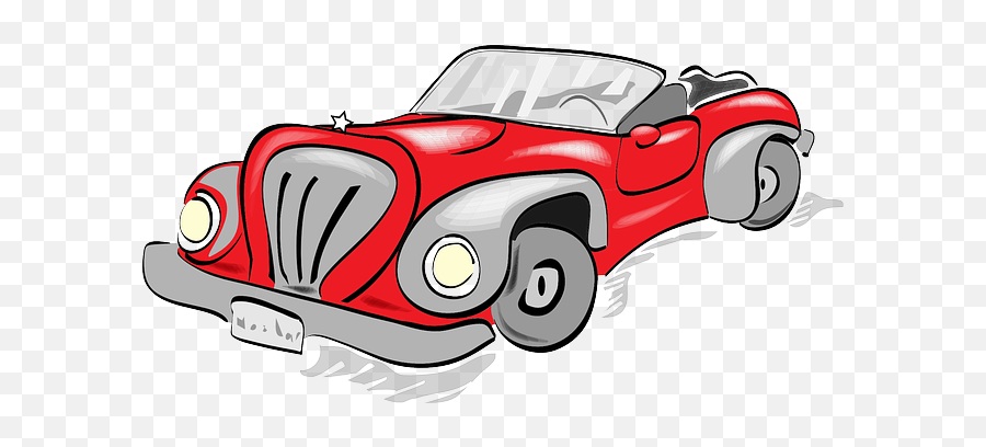 Vintage Car Clipart - Cartoon Old Fashioned Cars Emoji,Vintage Car Clipart