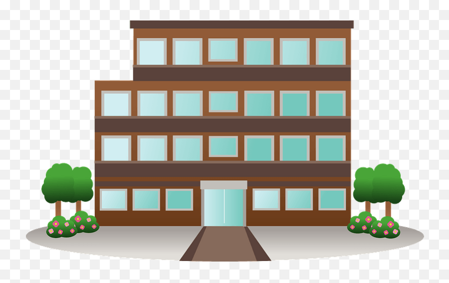 Condominium Building Clipart Free Download Transparent Png - Condominium With Family Clipart Emoji,Building Clipart