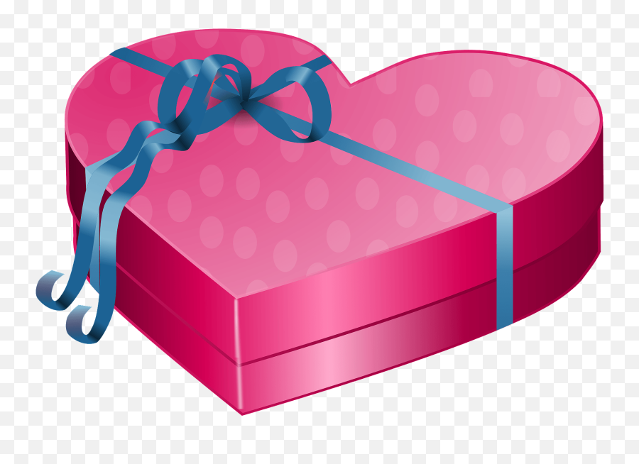 Valentines Box Medium Image Png - Valentines Day Gift Box Animated Birthday Gift Emoji,Valentine Clipart