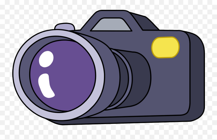 Cartoon Camera Clipart Transparent - Clipart World Clipart Appareil Emoji,Camera Clipart