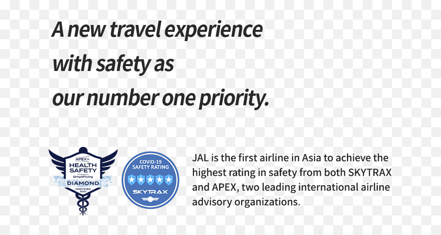 A New Travel Experience With Safety As Our Number One - Language Emoji,Japan Airline Logo