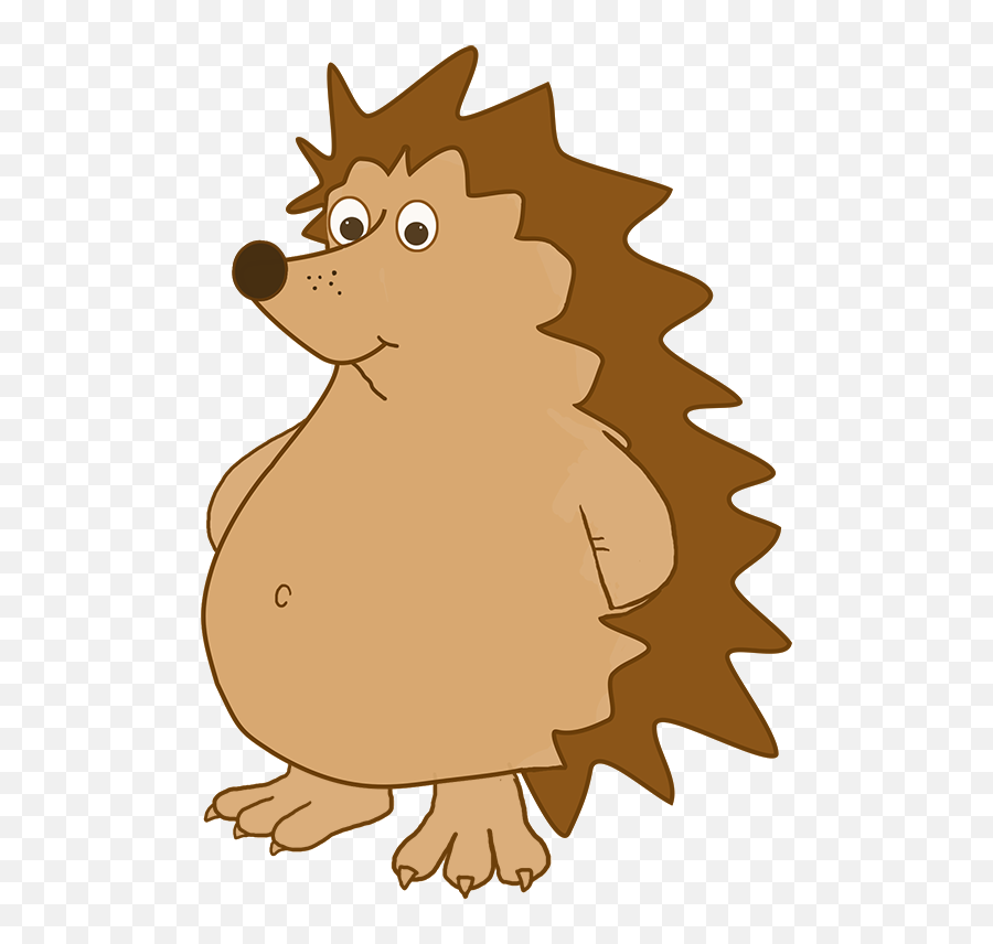 Hedgehog Clipart - Soft Emoji,Clipart