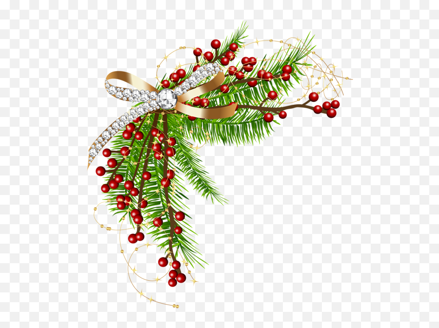 Christmas Illustration Christmas Clipart Winter Christmas - Clear Background Elegant Christmas Border Emoji,Christmas Clipart