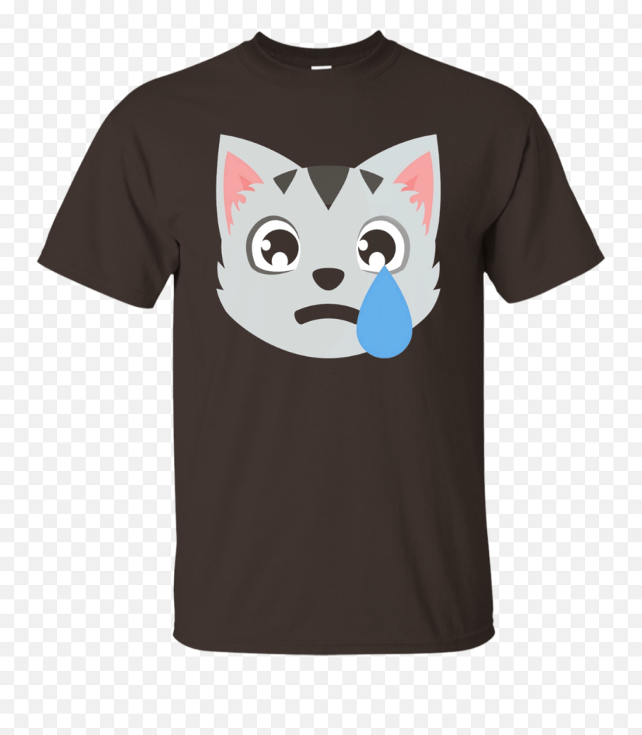 Check Awesome Sad Cat Emoji Emoticon Cute T Shirt - June T,Sad Cat Png
