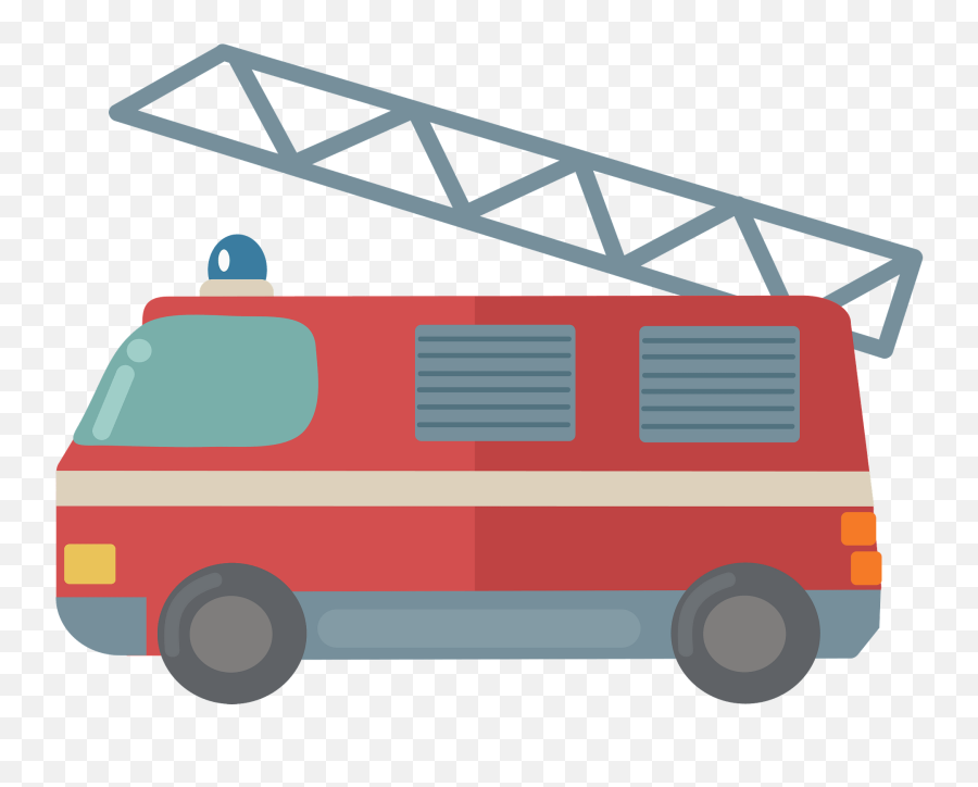 Fire Truck Clipart Free Download Transparent Png Creazilla - Commercial Vehicle Emoji,Fire Truck Clipart