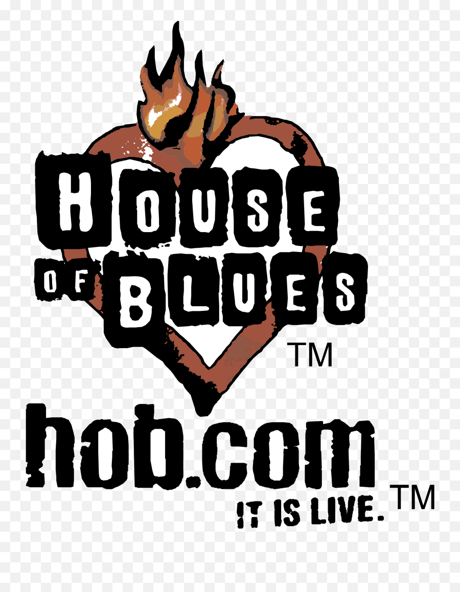 House Of Blues Logo Png Transparent - Language Emoji,Blues Logo
