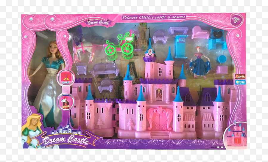 Castle Toy With Swan Princess Odette Doll Emoji,Princess Castle Png