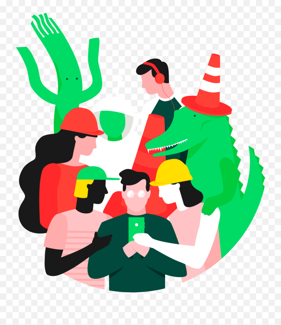 Community - Illustration Clipart Full Size Clipart Emoji,Community Service Clipart