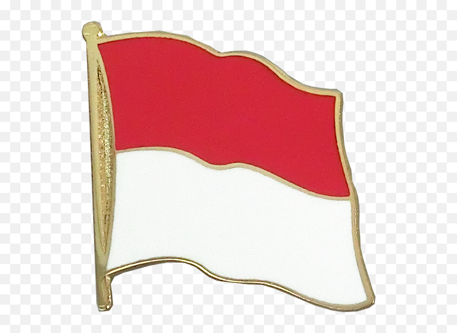 Indonesia - Flag Lapel Pin Emoji,Indonesia Flag Png