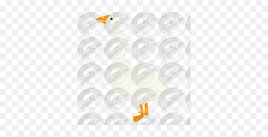 Goose Stencil For Classroom Therapy Use - Great Goose Clipart Dot Emoji,Goose Clipart