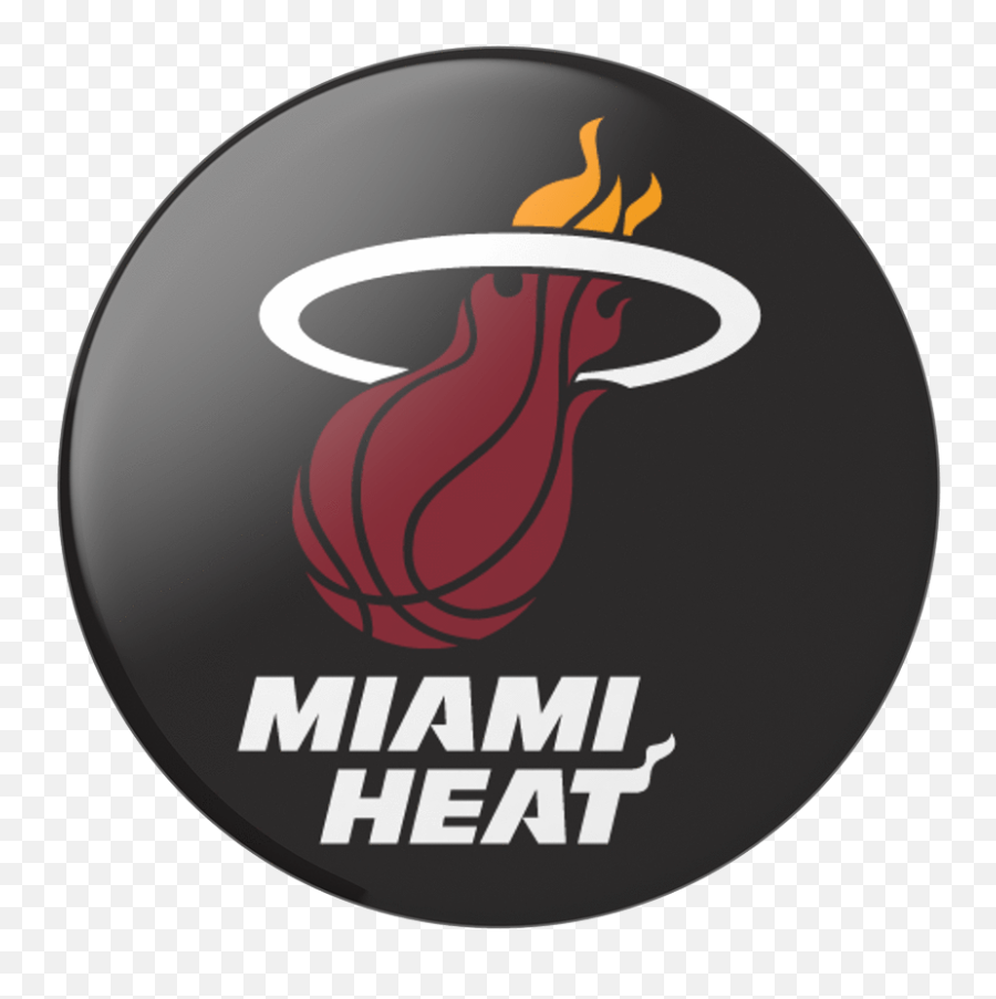 Miami Heat Logo Popgrip - Miami Heat Emoji,Miami Heat Logo
