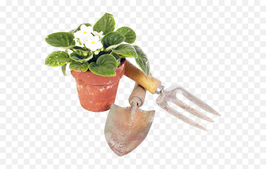 Gardening Plant Flowerpot Clipart - Masonry Trowel Emoji,Flower Pot Clipart