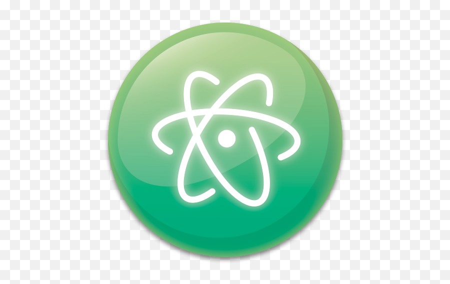 Atom Editor Logos Emoji,Atom Logo