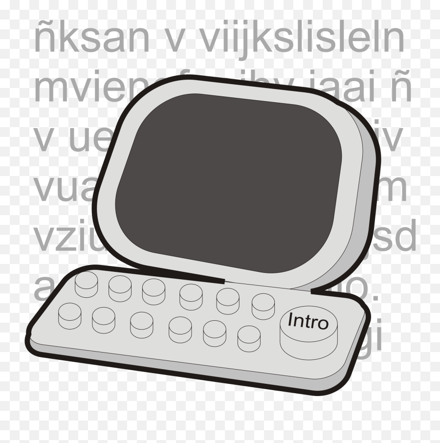 Small Computer Clipart Free Image - Computer Hardware Emoji,Computer Clipart