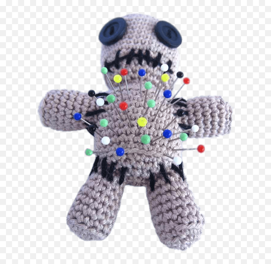 Download - Crochet Doll Transparent Background Emoji,Voodoo Doll Clipart