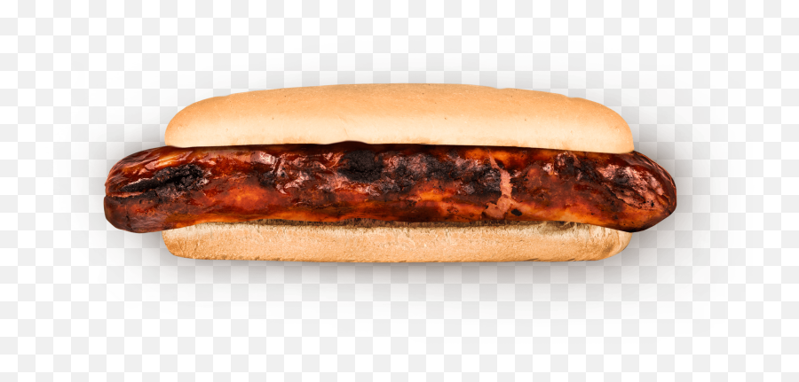 Hot Dogs - Hot Dog On A Bun Emoji,Transparent Hot Dog