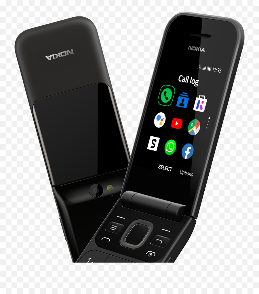 Nokia 2720 Flip Phone - Nokia 2720 V Flip Emoji,Flip Phone Png