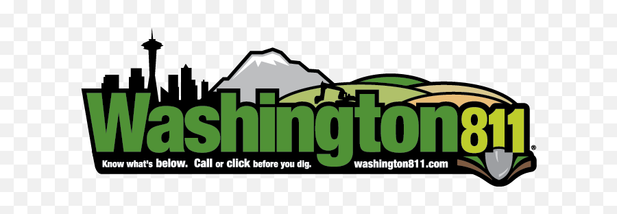 Dig Safe Washington - Texas 811 Emoji,Washington Logo