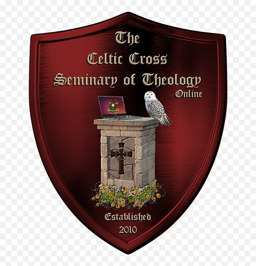 The Celtic Cross Seminary Of Theology Shield Shield Icon - Government Agency Emoji,Celtic Logo