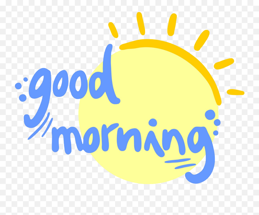 Download Free Good Morning Image Icon - Transparent Background Good Morning Clipart Transparent Emoji,Good Morning Clipart