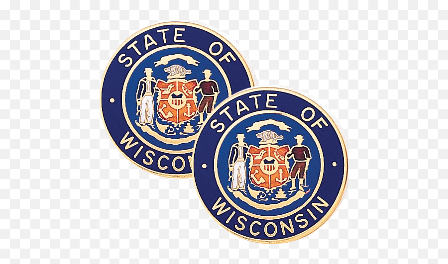 Wisconsin State Lapel Pin Hat Tac New - Emblem Emoji,Kaiba Corp Logo