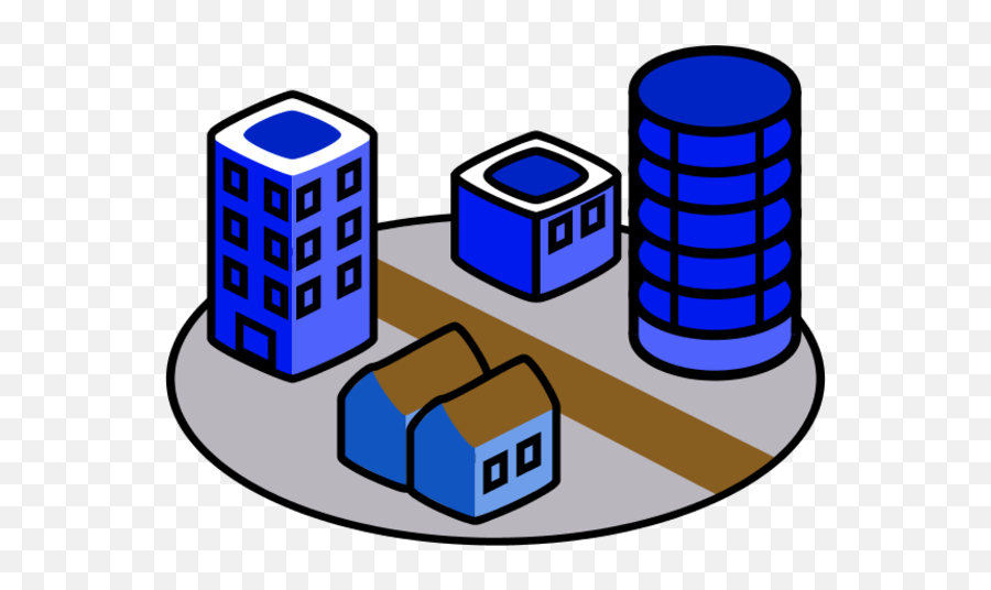 City Buildings Clipart - Clip Art Bay Networking Hardware Emoji,City Clipart