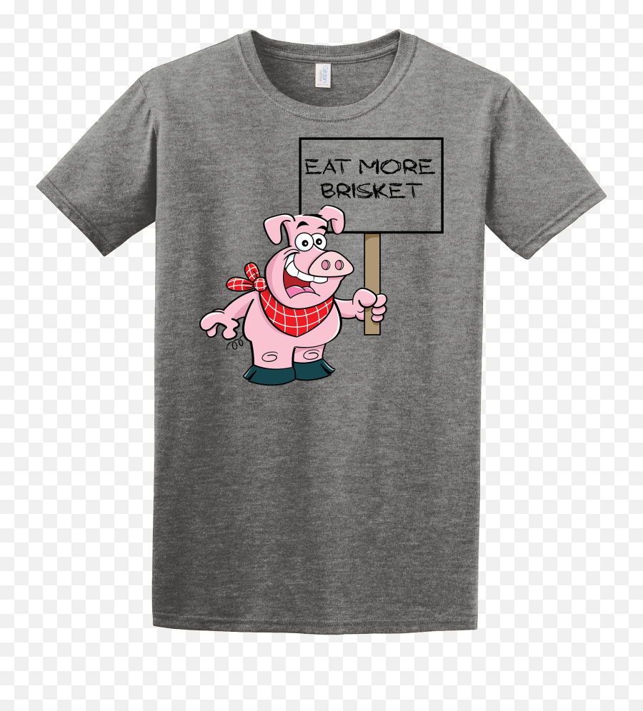 Eat More Brisket T - Shirt Southern Drawl Bbq Emoji,T Shirt Logo Size