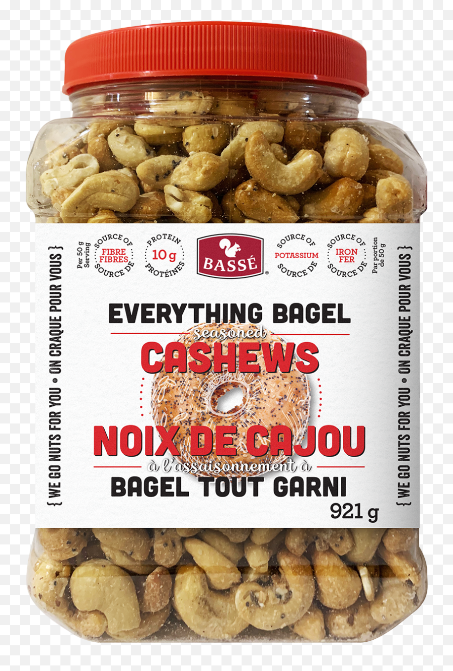 Everything Bagel Seasoned Cashew - Bassenuts Emoji,Bagel Transparent Background