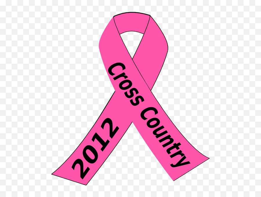 Free Light Pink Cross Clip Art - Breast Cancer Ribbon Wear Emoji,Breast Clipart