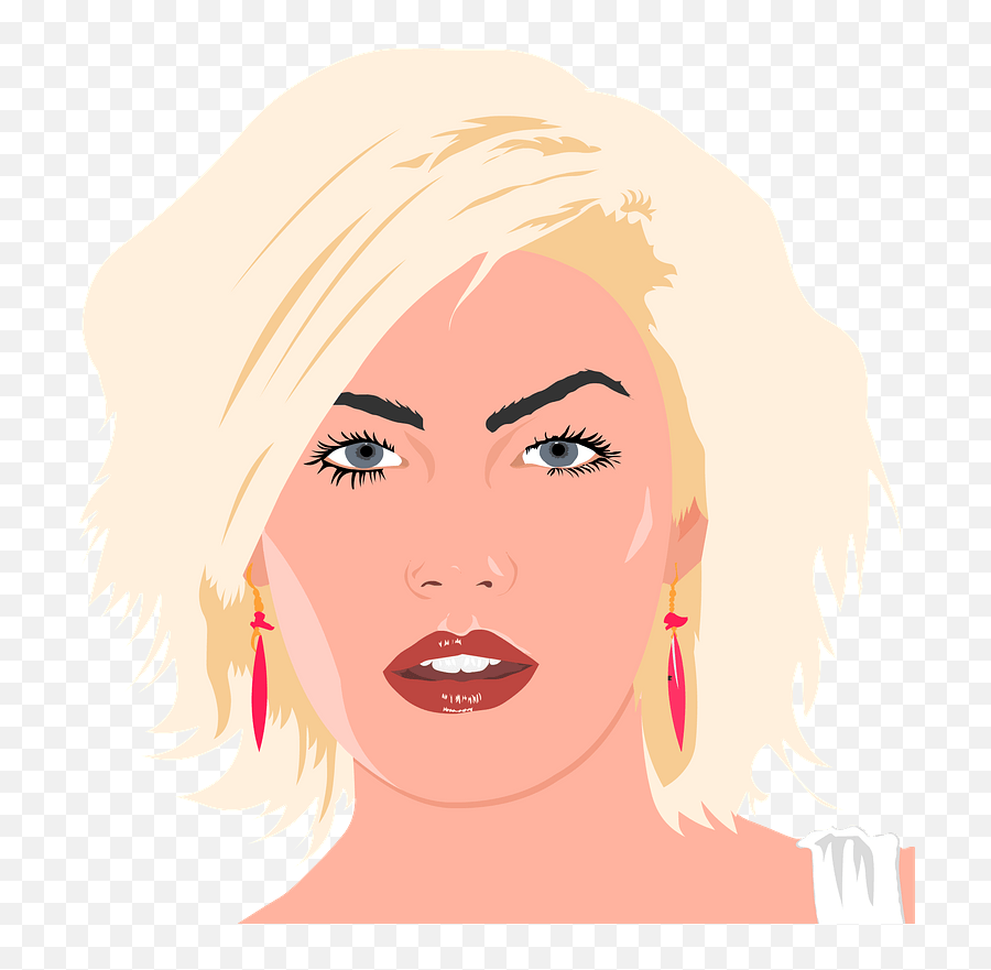 Portrait Of A Blonde Clipart Free Download Transparent Png Emoji,Silly Faces Clipart