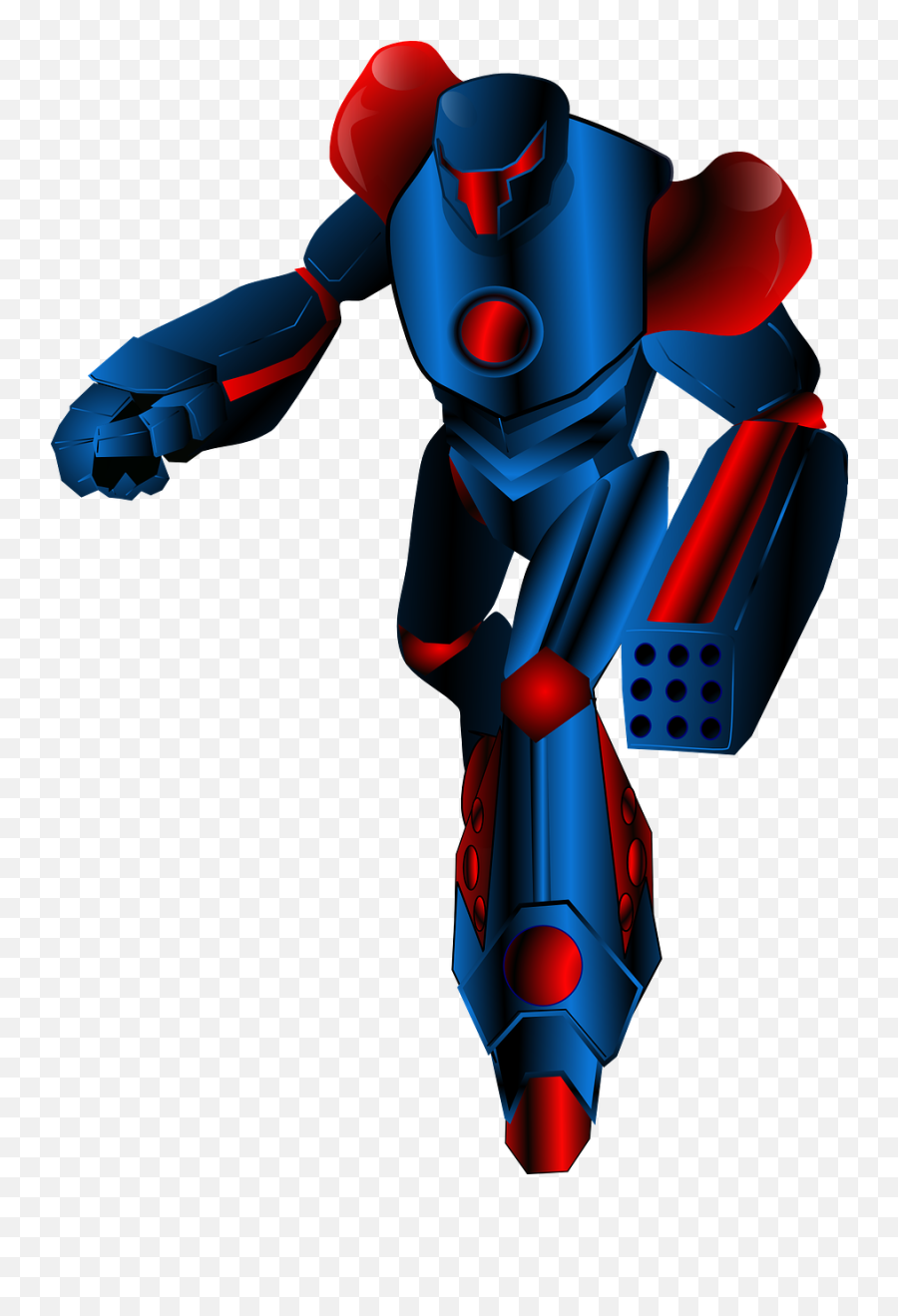 Robot Running Technology - Free Vector Graphic On Pixabay Emoji,Robot Transparent