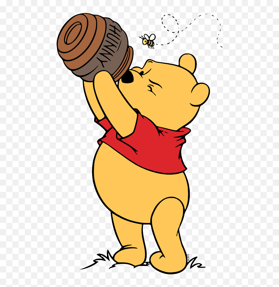 Winnie The Pooh Clip Art - Dot Emoji,Winnie The Pooh Clipart