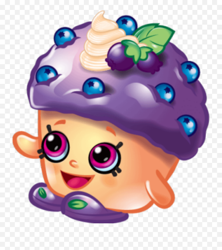Blueberry Muffin Scmuffins Muffin Shopkins Minimuffin Emoji,Muffins Clipart