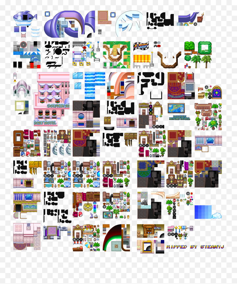 Gamecube - Bomberman Land 2 Dolphin Hotel Tiles The Emoji,Hotel Mario Png