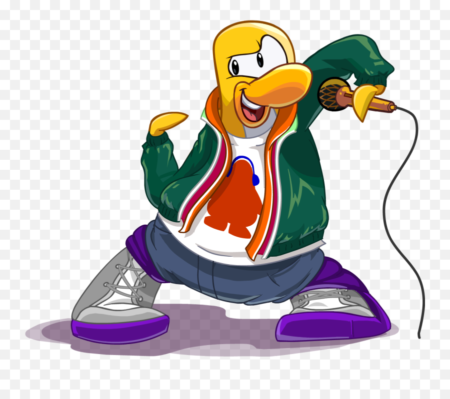 Club Penguin Band Franky Png Image With - Club Penguin Singer Emoji,Band Clipart