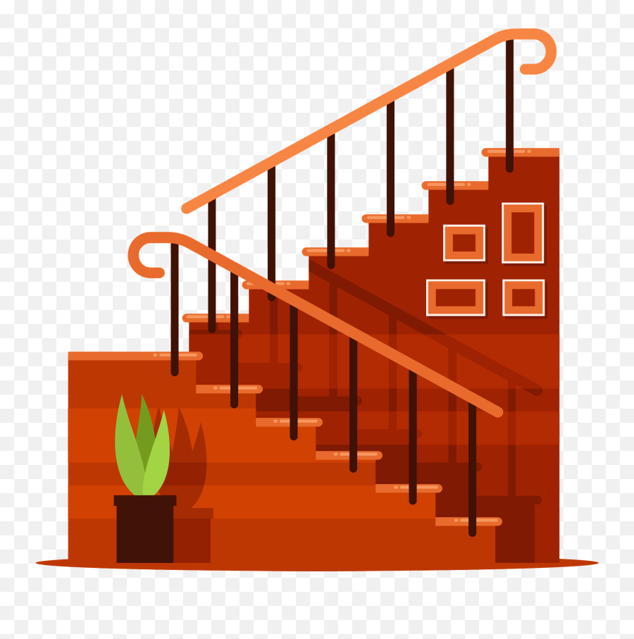 Stairs Clipart - Staircase Clipart Emoji,Stairs Clipart