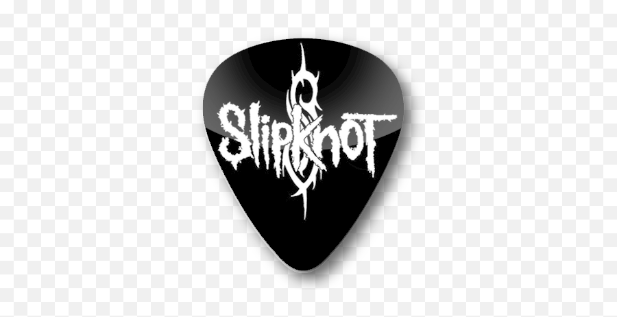 Slipknot Logo Standard Guitar Pick - Slipknot Emoji,Slipknot Logo
