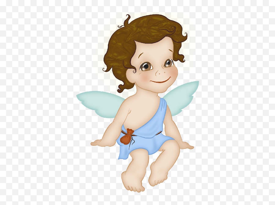 Download Pin Baby Angels Clip Art - Fairy Emoji,Angel Clipart