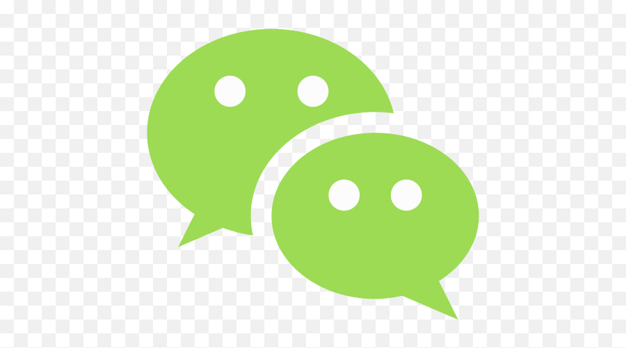 Logo Messenger Social Media Wechat - Icon Wechat Logo Png Emoji,Wechat Logo