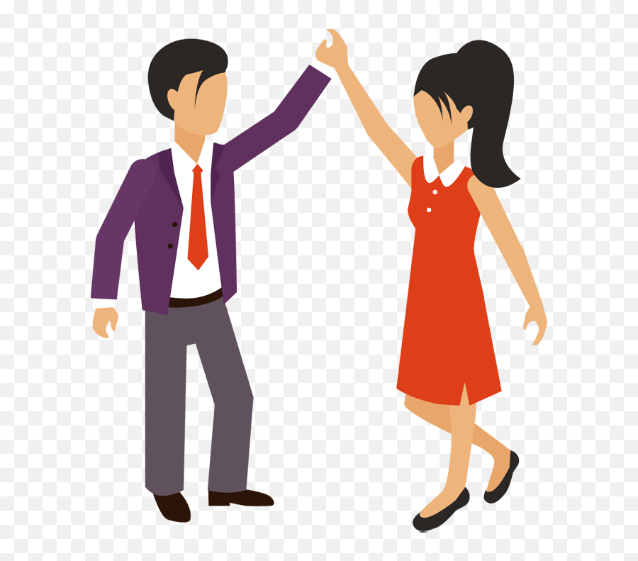 Library Of High Five Cross Picture - Business High Five Cartoon Emoji,High Five Clipart
