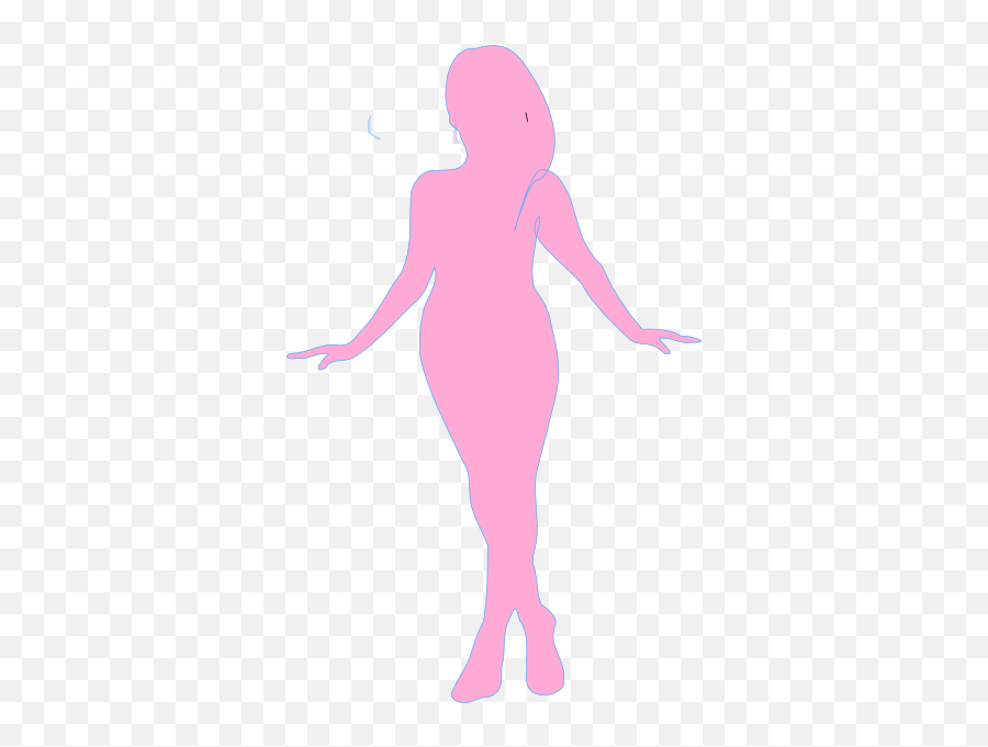 Curvy Woman Silhouette Clip Art At - Thick Lady Silhouette Png Emoji,Woman Silhouette Png