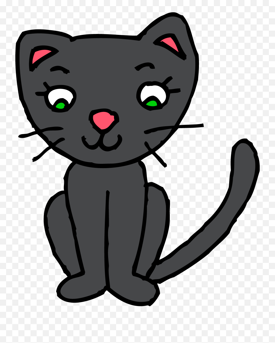 Kitty Cat Clip Art - Kitty Clip Art Emoji,Cat Clipart