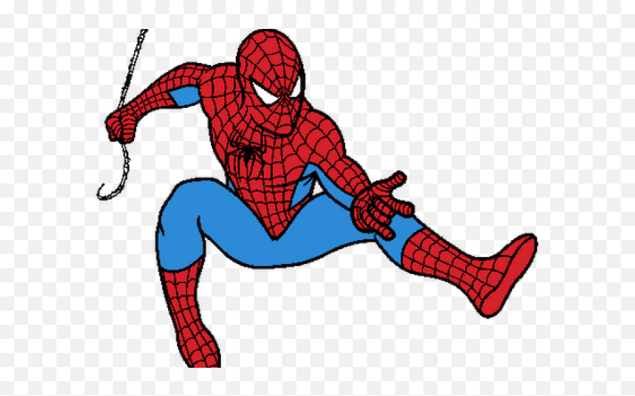 Spider Man Clipart Spiderman - Spiderman Clip Art Emoji,Spiderman Clipart
