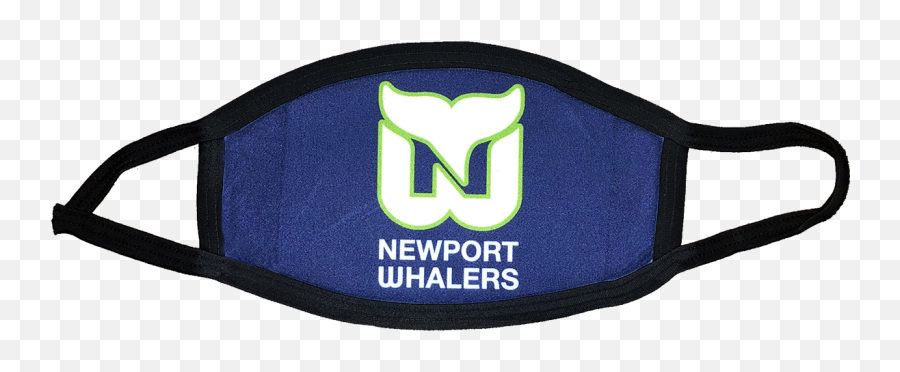 Newport Whalers Hockey Logo Face Mask - Emblem Emoji,Whalers Logo