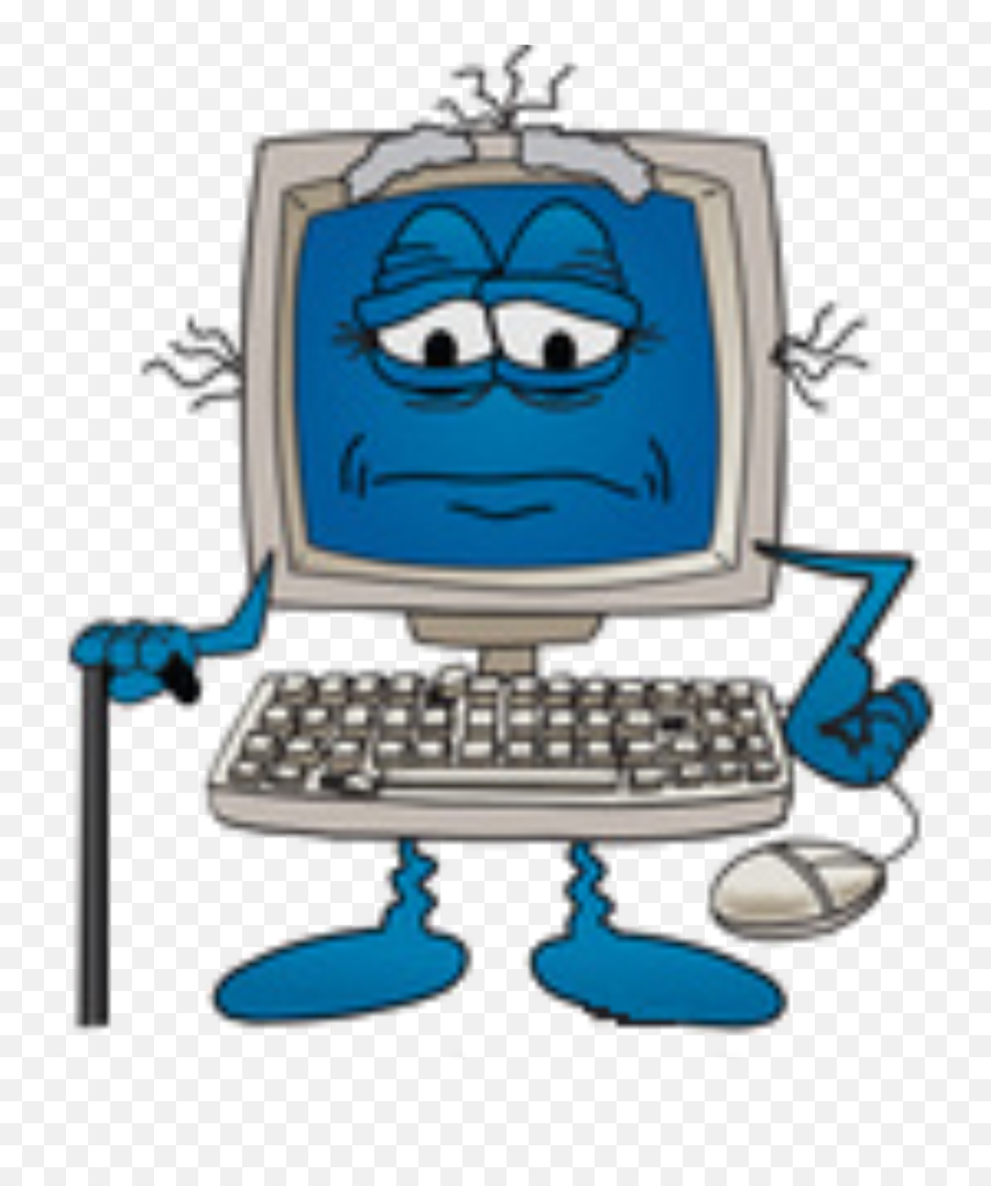 Download Hd Computer Repair Transparent Png Image - Nicepngcom Computer Repair Emoji,Old Computer Png