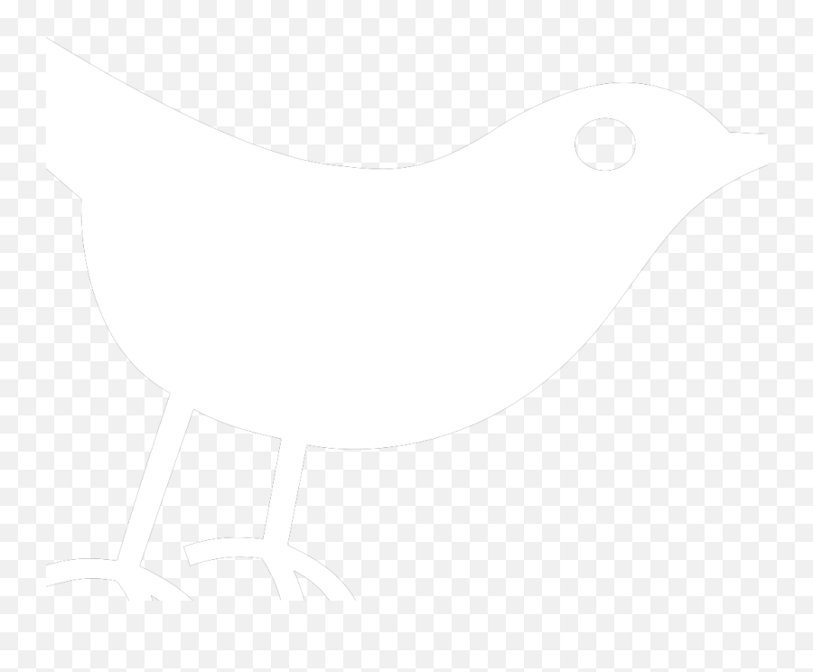 Twitter Bird White Png Svg Clip Art - Birds White Clip Art Emoji,Twitter Bird Png