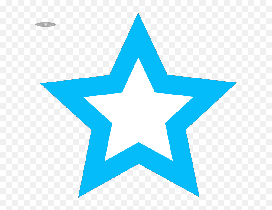 Blue Star Outline Clip Art - Trophy Line Icon Png Emoji,Star Outline Clipart