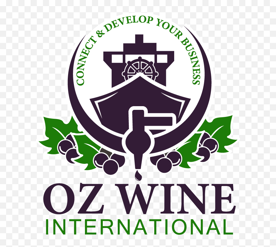 Business Logo Design For Oz Wine - Language Emoji,Logo Develop