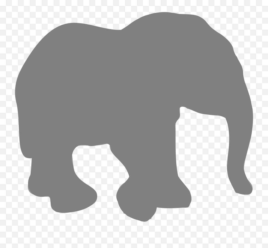 Africa Silhouette Png - Elephant Hyde Emoji,Elephant Silhouette Png